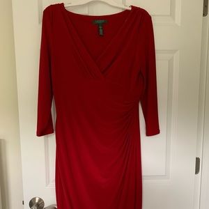 Ralph Lauren Ruched Dress